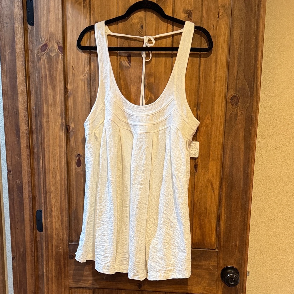 Free People Textured Tunic Tank
